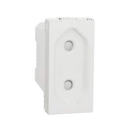 Розетка Schneider Electric NU303118 (винтовой зажим) 10А 1М (белая) Ковель