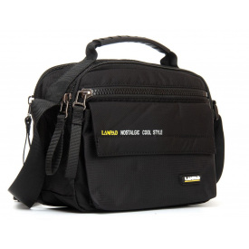 Сумка чоловіча LANPAD LAN4120 23x17x11 см Чорний (2297865719)