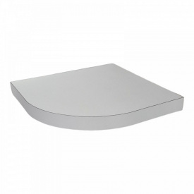 Полка угловая TheMix белая 20х20 см