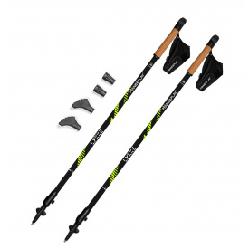 Палки для скандинавской ходьбы PowerPlay 9104 Lykke 80-135 см (пара)