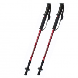 Треккинговые палки для скандинавской ходьбы 2 шт Feel Fit MS 2019-1-RD Красный