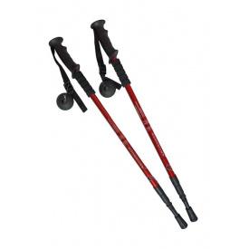 Палки для треккинга Antishock пара Red (002)