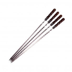 Шампуры для шашлыка Gorillas BBQ Бамбук SKK78 45 см 4 шт (5461)