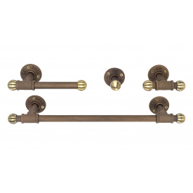 Комплект для ванної кімнати WESTERN HOUSE коричневий