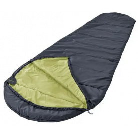 Летний спальный мешок спальник Rocktrail 220х76 см Черно-салатовый (100374542001)