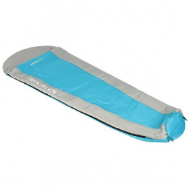 Спальник туристический Enero Traveler 210x80/50см Голубо-серий (1054346)