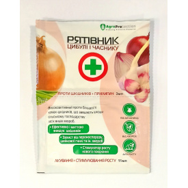 Інсектофунгіцид AgroProtection Рятувальник цибулі та часнику 3+11 мл