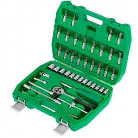 Набор инструментов, 46 ед., 1/4&quot; INTERTOOL ET-6046SP
