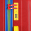 Чемодан Semi Line 24" T5802-2 M 69 л Red (DAS2897) Шостка