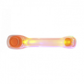 Светодиодный LED браслет Lesko HY-0001 Orange USB аккумуляторный