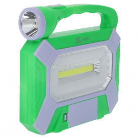 Фонарь-прожектор переносной X-BALOG JA-2002 Зеленый-белый