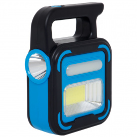 Фонарь-прожектор переносной X-BALOG JD-925 Черно-голубой