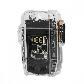 Фонарь-зажигалка Multifunctional D48-1 BOX LCD Type-C 11 режимов 76х59х28 мм