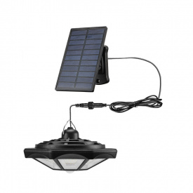 Кемпинговый фонарь подвесной с солнечной батареей пультом X-BALOG BL-ZB168A 13257-84515