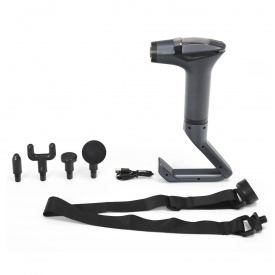 Ручний акумуляторний масажний пістолет для всього тіла Inspire SL-887 Grey