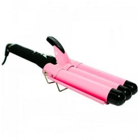 Потрійна плойка Gemei GM 1956 65W Рожевий
