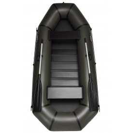 Лодка пвх надувная двухместная для рыбалки Grif boat GH-270LS