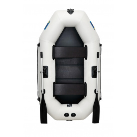 Лодка пвх надувная гребная 2-местная ΩMega 220LS светлая