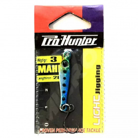 Пилькер Prohunter Mahi with single hook 3g Синий (1013-9637.00.85)