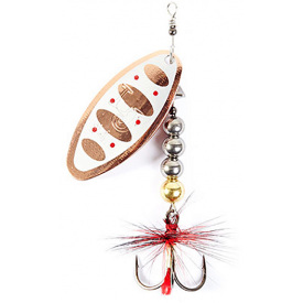 Блесна вращающаяся с бородкой LJ SHELT BLADE 03 весом 12 г (цв.7)