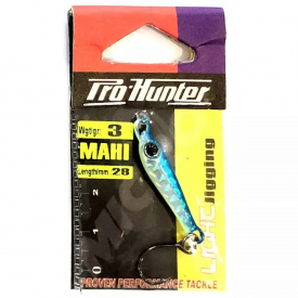 Пилькер Prohunter Mahi with single hook 3g Бирюзовый (1013-9637.00.79)