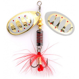 Блесна вращающаяся с бородкой LJ BONNIE BLADE 01 весом 3,5 г (цв.2)