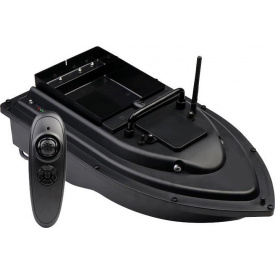 Кораблик на радиоуправлении для завоза прикормки и снастей Boer R2 Черный (RT050673)