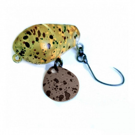 Воблер Nories Fukadama 25F 25mm 2.0g Желтый/черный (1013-1561.11.12)