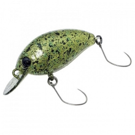 Воблер Nories Worming Crank Shot Spin Shallow 37mm 3,5g Зеленый/Черный (1013-1561.01.57)