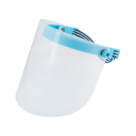 Щиток захисний MASTERTOOL GM із прозорим екраном PVC 355х205х1 мм (81-0028)