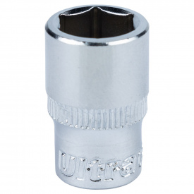 Насадка шестигранна коротка 1/4" 11мм CrV ULTRA (6060112)