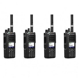 Радиостанция цифровая Motorola MotoTRBO DP4800e VHF AES-256 шифрование 4 штуки