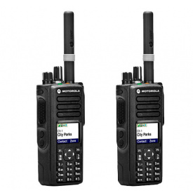 Радиостанция цифровая Motorola MotoTRBO DP4800e VHF AES-256 шифрование 2 штуки