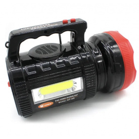 Многофункциональный мощный аккумуляторный фонарь-колонка с солнечной панелью SOLAR AT-X9