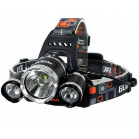Налобный фонарь аккумуляторный Bailong BL-RJ-3000-T6 4 режима Черный (1756375621)