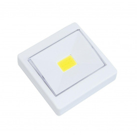 LED светильник на батарейках в виде выключателя 4хAAA Bautech KL305-COB (1756375694)