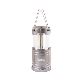 Фонарь раздвижной для кемпинга MASTERTOOL 180х86 мм COB LED 3xAA ABS 94-0803