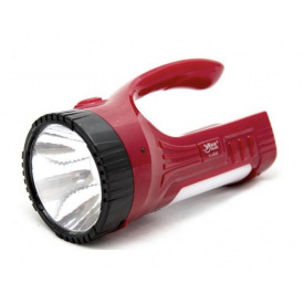 Фонарь аккумуляторный ручной YAJIA YJ-2833 (1W +12 SMD) Красный