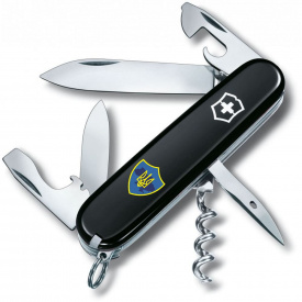 Складной нож Victorinox Spartan Ukraine Трезубец на щите (1.3603.3_T1080u)