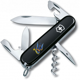 Складной нож Victorinox Spartan Ukraine Трезубец-Ласточка и Героям слава (1.3603.3_T1220u)