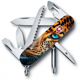 Складной нож Victorinox Hiker Animal 91 мм 14 функций Леопард (1.4613.3_F1080pw)