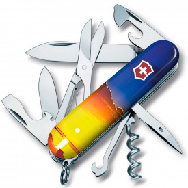 Складной нож Victorinox Climber Ukraine 91 мм 15 фнкций Рассвет (1.3703.7_T3220pw)