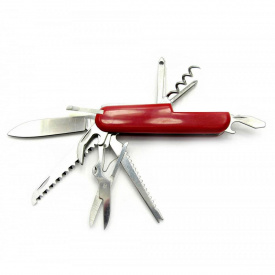Складной карманный нож STINGER 13 в 1 Красный (DN18871)