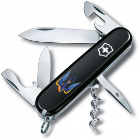 Складной нож Victorinox Spartan Ukraine Трезубец-Ласточка (1.3603.3_T1230u)