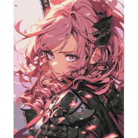 Картина за номерами BrushMe "Принцеса воїн" 40х50см BS53827