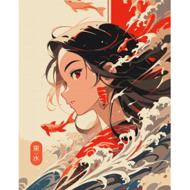 Картина за номерами BrushMe "Стихія води" 40х50см BS53817