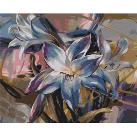 Картина за номерами BrushMe "Намальовані квіти" 40х50см BS6762