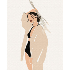 Картина за номерами BrushMe "Розквіт розслабленості" 40х50см BS53681