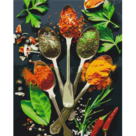 Картина за номерами BrushMe "Симфонія спецій" 40х50см BS53468