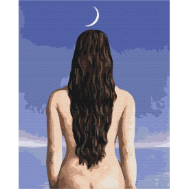 Картина за номерами BrushMe "Вечірня сукня. Рене Магрітт" 40х50см BS52408